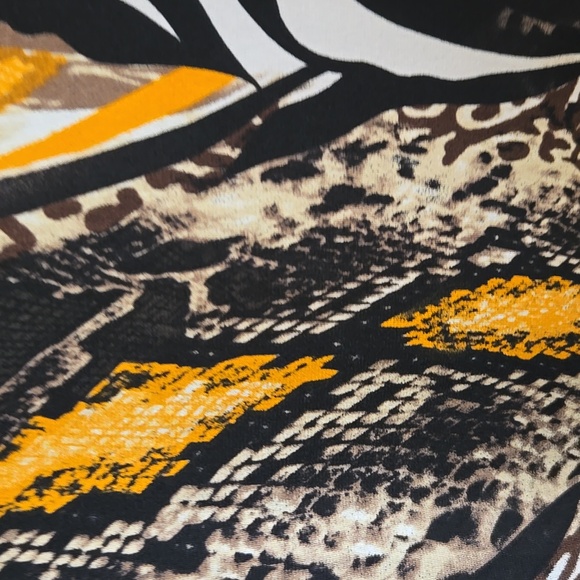 Ashley Stewart-Animal print sheath dress with 3/4 bell sleeves Sz 18/20 W NWT. - Picture 10 of 12